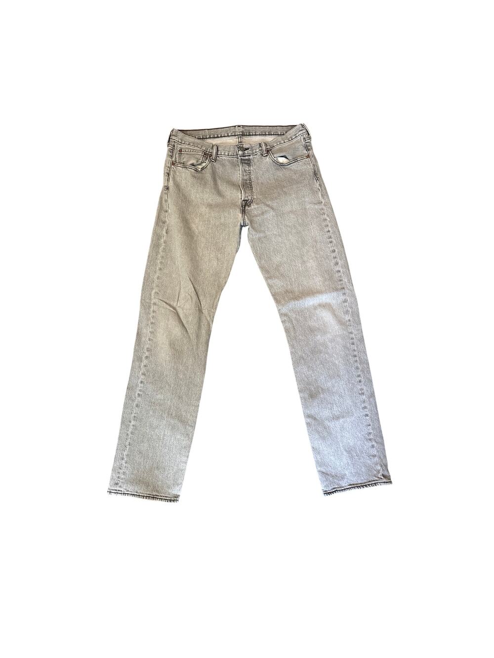 Gray 501 Levi Jeans